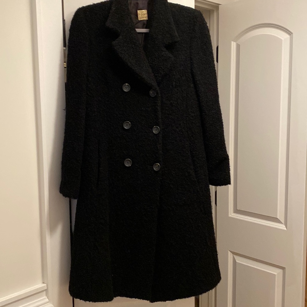 Italian Brand wool boucle coat